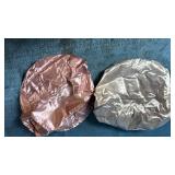 M-E-ND Satin Shower Caps 2 pack