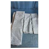 Memebers Mark King Blue and White Geometric Print Sheet Set