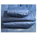 Members Mark King Sized Blue Bed Sheet Set ( 6 pc)
