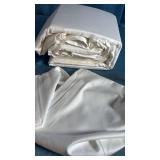 Members Mark King Sized White Bed Sheet 6 Pc Set