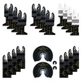 24 Pcs Oscillating Saw Blades Universal Multitool Blades