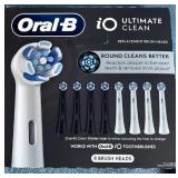 Oral-B iO Ultimate Clean Replacement Brush Heads - 8 Pack
