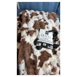 Members Mark Hotel Premier Collection Luxury Faux Fur Throw Blanket