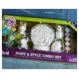 Disney Stitch Paint & Style Jumbo 29pc Craft Set