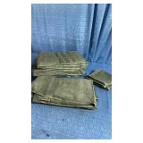 Members Mark Olive Green Cotton Bath Towel 6pc Set