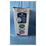 WinCup White Plastic Drink Lids - 1000 Count