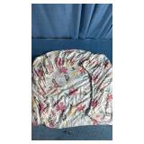 Floral Print Cotton Fitted Crib Sheet