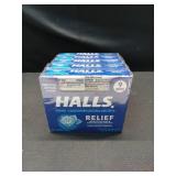 Halls Mentho-Lyptus Cough Drops 9 Pieces/Pack 20 Packs/Box AMC62479