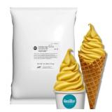 Frostline Banana Pudding Soft Serve Ice Cream Mix 6 LB Bag.  Can be used to make custard for pies and puddings