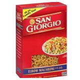 SAN GIORGIO ELBOW MACARONI NO. 35 3 LB BOX