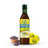 Nihar Naturals Kacchi Ghani Mustard Oil| Cold Pressed| 100% Pure Mustard Oil| For Skin, Hair Care & Body Massage| Enriched with Omega 3 & Natural Anti-Oxidants| 33.8 Fl.oz.