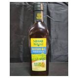 Nihar Naturals Kacchi Ghani Mustard Oil| Cold Pressed| 100% Pure Mustard Oil| For Skin, Hair Care & Body Massage| Enriched with Omega 3 & Natural Anti-Oxidants| 33.8 Fl.oz.