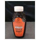NATES 100% PURE RAW & UNFILTERED CALIFORNIA HONEY 16 oz SELL BY 08/2025