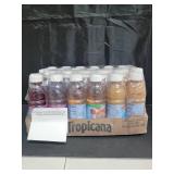 Tropicana 100% Juice 3-flavor Classic Variety Pack,10 Fl Oz (Pack of 24)