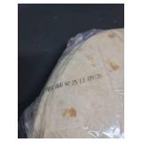 2pk Mission Foods Heat Pressed Flour Tortilla, 12 inch - 12 per pack