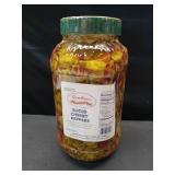 Gambinos Sliced Cherry Peppers - 1 Gallon Jar