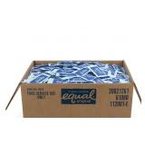 Equal Zero Calorie Sweetener Packets, Sugar Substitute, 2000 Individual packets