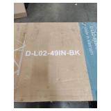 Computer Desk Model D-L02-49IN-BK - Retail: $85