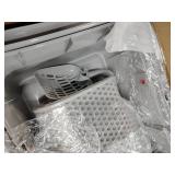 XL Stainless Steel Cat Litter Box with LED Light - Retail: $89