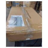 XL Stainless Steel Cat Litter Box with LED Light - Retail: $89