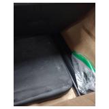 MABOZOO Foldable Hot Tub Booster Seat, Adjuatable 2 Heights Extra Thick Hot Tub Pillow Bath Seat with Back Support Cushions, Washable Hot Tub Seat Cushion for Indoor Outdoor (Black) - Retail: $38