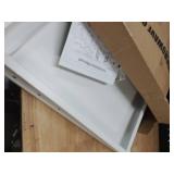 Expandable Microwave Stand, 2-Tier Adjustable Microwave Oven Rack with 10 Hooks and 2 Holders, Heavy Duty Carbon Steel Microwave Shelf for Kitchen Counter Organizer and Storage, Holds 120lbs, White - 