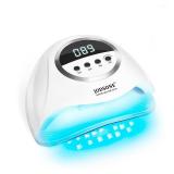JODSONE U V LED Nail Lamp 320W, Nail Dryer for Gel Polish, Gel Nail Lamp with 72 Light Beads, Led Nail Light for Nails with Automatic Sensor and 4 Timers - Retail: $20