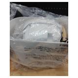 Amazon Basics Cross Cut Paper and Credit Card Shredder for Security - 8-Sheet, Heavy Duty, White - Retail: $34