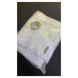 NICETOWN White Sheer 102 inch Curtains for Living Room, Grommet Elegant and Airy Window Treatments Translucent Lightweight Drapes for Living RoomBedroom,2 Panels, W54 x L102 - Retail: $24