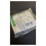 LUXVEER Women Summer Short Sleeve Shirts Ruched Crop Tops Sexy Casual Square Neck Blosue Trendy Going Out Tops College Cute Spirng Knit Tight Layering Basic T Shirt Light Khaki XL - Retail: $16