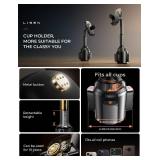 LISEN Cup Phone Holder [No Shaking] Phone Holder for Car, 360 Adjustable iPhone Holder for Car Accessories for Women Truck Jeep Golf for iPhone 17 Pro Max 16 15 14 13 Samsung S25 All 4-7
