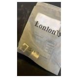 Lonlonty RJ45 to M12 X Coded 8 Pin Adapter Cat6aCat5e 360° Rotatable, M12 Female to RJ45 Female Connector X-Code IP68 Shielded Industrial Ethernet Adapter for Basler Cognex Industrial Camera Sensor -