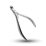 Rui Smiths Carbon Steel Cuticle Nippers - Professional Carbon Steel French Handle - 6mm Jaw, Single Spring - Retail: $15