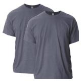Gildan Adult Ultra Cotton T-Shirt, Style G2000, Multipack, Dark Heather (2-Pack), 3X-Large - Retail: $14