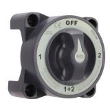 500A Battery Selector Switch, Waterproof Heavy Duty 4 Position Marine Battery Disconnect Switch with Ignition Protect, RV Isolator Shut Off for Boat Trailer - Retail: $38