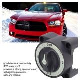 500A Battery Selector Switch, Waterproof Heavy Duty 4 Position Marine Battery Disconnect Switch with Ignition Protect, RV Isolator Shut Off for Boat Trailer - Retail: $38