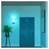 Feit Electric Smart Light Bulbs with RGB Color Changing and Tunable White, 2.4Ghz WiFi Light Bulbs, No Hub Needed, Works with Alexa and Google, Dimmable 60 Watt = LED 9W, OM60RGBWCAAG3, 2 Pack - Retai