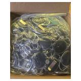 Dispowreath 120 Pcs Retractable Nurse Pen Bulk Set 4 in 1 Ballpoint Pens Mini Highlighter Mini Marker Nursing Keychain Clip for Badge CNA Nurse Accessories Gifts Office(Black) - Retail: $41