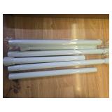 Tension Curtain Rod No Drilling 2 Pack Tension Rods for Windows 28 to 48 inch Adjustable Curtain Rod Tension Rod Expandable Spring Curtain Rod Pressure Tension Rods For Closet, Door, Kitchen, Doorway 