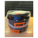 Fitense 22Pcs Camping Cookware Mess Kit for 2, Lightweight Camping Kitchen Pots and Pans Set, Portable Camping Essentials for Backpacking, Camping Cooking Hiking and Picnic - Retail: $36