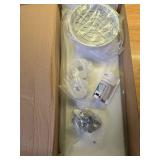 Portable Sliding Door Air Conditioner Kit, Adjustable AC Sliding Door Vent Kit 16.9 Inches - 90 Inches, with 2pack 3m seal, Suit for 5.1