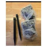 WELALO Solar Spot Lights Outdoor, [2 Pack65 LED3 Modes] Solar Landscape Spotlights, Solar Powered Security Lights, IP68 Waterproof Wall Lights for Outsides Walkway Yard Garden Driveway(Warm White) - R