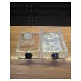 Clear Acrylic Lock Box with Combination Lock 2pk - Retail: $25
