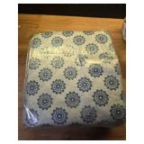 Sleepdown Cotton Bed Sheet- Mandalas Blue, Twin XL
