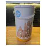 Pidoko Kids Wooden Blocks - 100 Pcs - Building Blocks for Toddlers - Includes Storage Container with Shape Sorter Lid - Natural Beech Wood Blocks - Preschool Learning Toys Stacking Block - Retail: $20