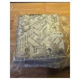 jinchan Vintage Area Rug 3x5 for Entryway - Machine Washable Stain Resistant Non-Slip Low Pile Ultra-Thin Floral Print Indoor Rug for Kitchen Bedroom Living Room (3x5ft,Taupe) - Retail: $35