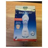 Vicks Sinus Inhaler - Non-Medicated Steam Relief for Allergies, Congestion, Cough and Colds, Vocal Steamer, Soothes Nasal and Throat Passages, Works with VapoPads (1 Included) - Retail: $43