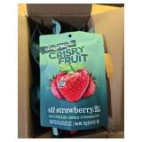 CRISPY GREEN Freeze Dried Strawberries, 0.42 OZ 12 Bags - Retail: $8