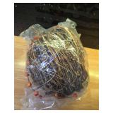 Wonderjune 2 Pcs Rattan Lighted Pumpkin Fall Decorations Artificial Rattan Pumpkin Lanterns LED Fall Lighted Harvest Indoor Outdoor Halloween Thanksgiving Decor Porch (Brown,8 6 Inch) - Retail: $64