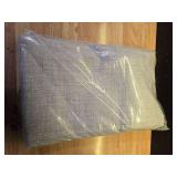 Joydeco Blackout Curtains 95 Inches Long 2 Panels Burg, Room Darkening Curtains for Bedroom, 100percent Black Out Textured Thermal Drapes Privacy Protection 2 Panels Set(W52 x L95 Inch, Grey) - Retail